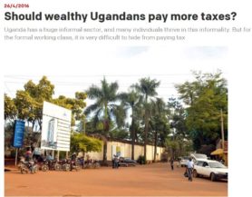 wealthy ugandans pay tax
