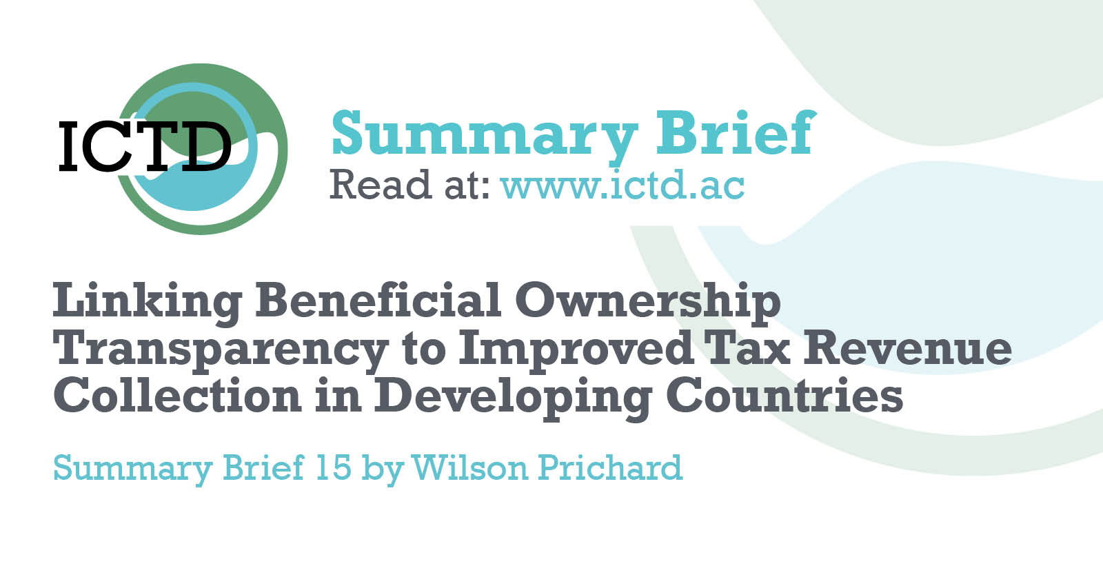 Linking Beneficial Ownership Transparency to Improved Tax Revenue ...