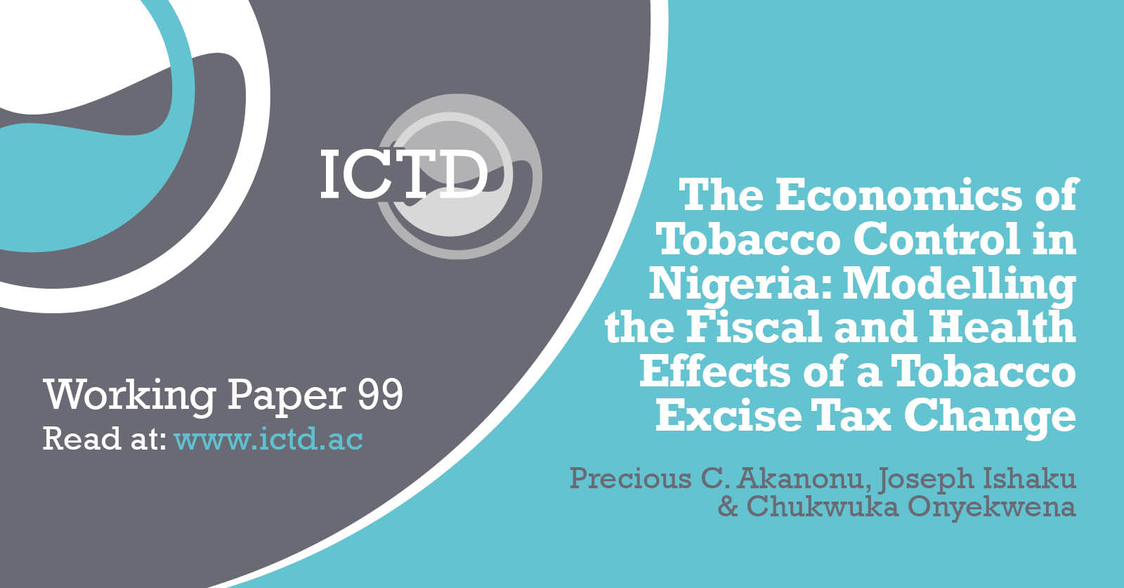 the economics of tobacco and tobacco control National Strategies Training on the Economics of