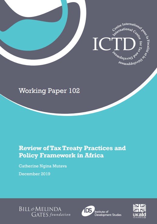 Review of Tax Treaty Practices and Policy Framework in Africa