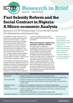 write an essay on fuel subsidy in nigeria