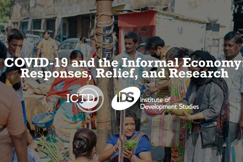 Event summary and resources: Covid-19 and the informal economy: Covid19 and the informal economy