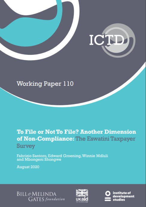 To File or Not To File? Another Dimension of Non-Compliance: The Eswatini Taxpayer Survey