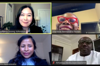 ICTD webinar speakers 2020 on Zoom_At the table, off the menu?