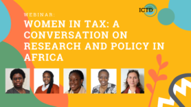 Women in Tax: A Conversation on Research and Policy in Africa