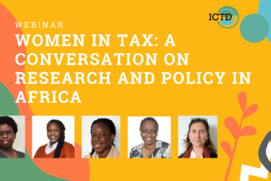 Women in Tax: A Conversation on Research and Policy in Africa