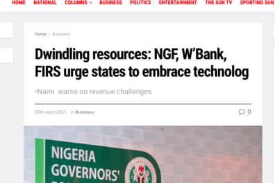 The Sun article on Nigeria ICTD NTRN