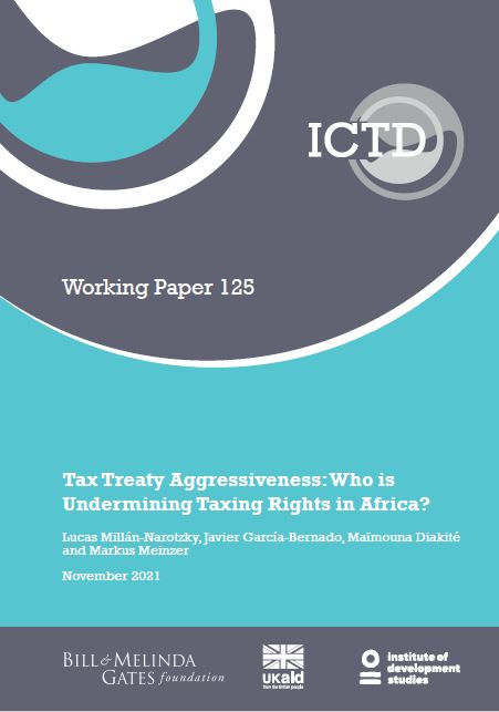 Working paper 125 on Tax Treaty Aggressiveness: Who is Undermining Taxing Rights in Africa?