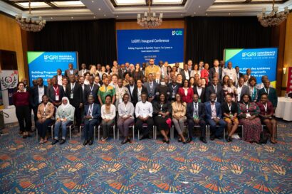 group photo of conference attendees