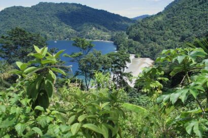 Tyrico beach and the mountains, El Cerro De Las Cuevas