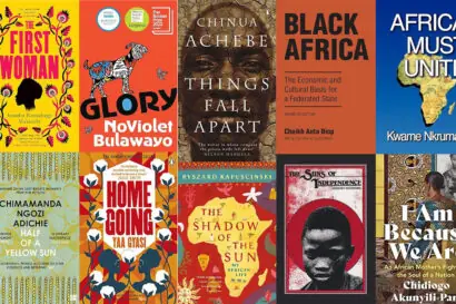 Compilation of book covers