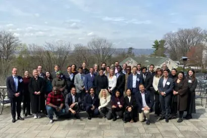 group of participants in the UNDP high-level symposium