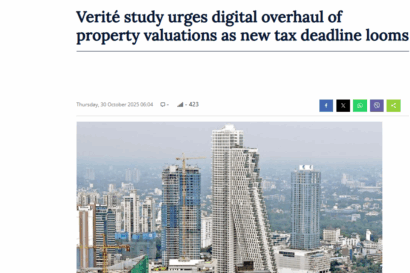 Screenshot of the DailyFT report featuring ICTD's Mick Moore