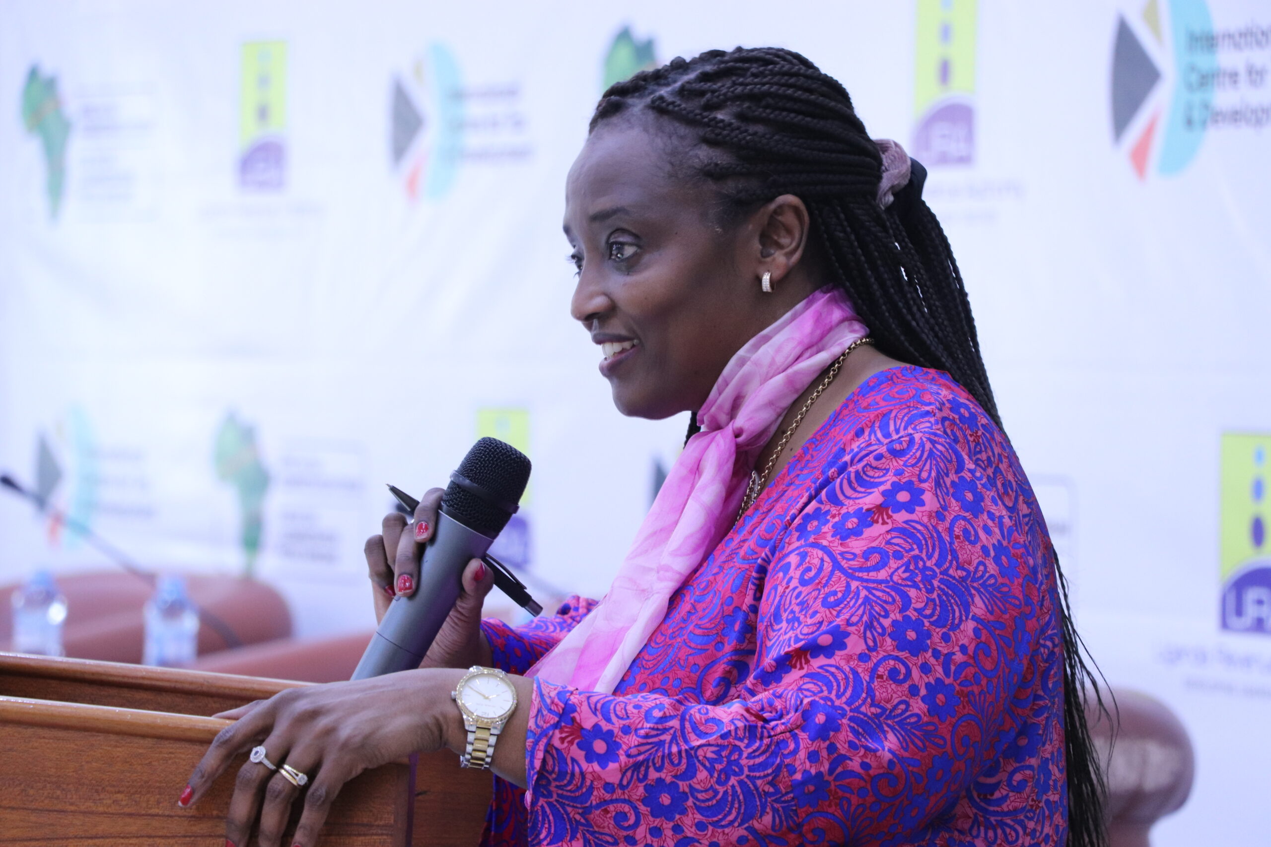 Mary Baine, ATAF Executive Secretary, delivering her opening remarks at the workshop on the taxation of the wealthy in Africa