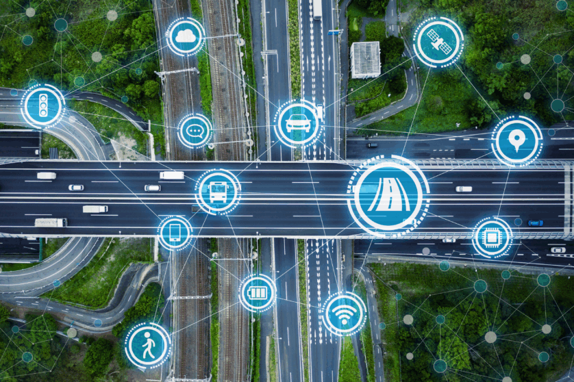 Digital Public Infrastructure concept showing connected highways and data networks, symbolising how digital systems can shape taxation in Africa.
