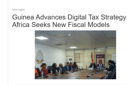 Screenshot of Ecofin Agency report