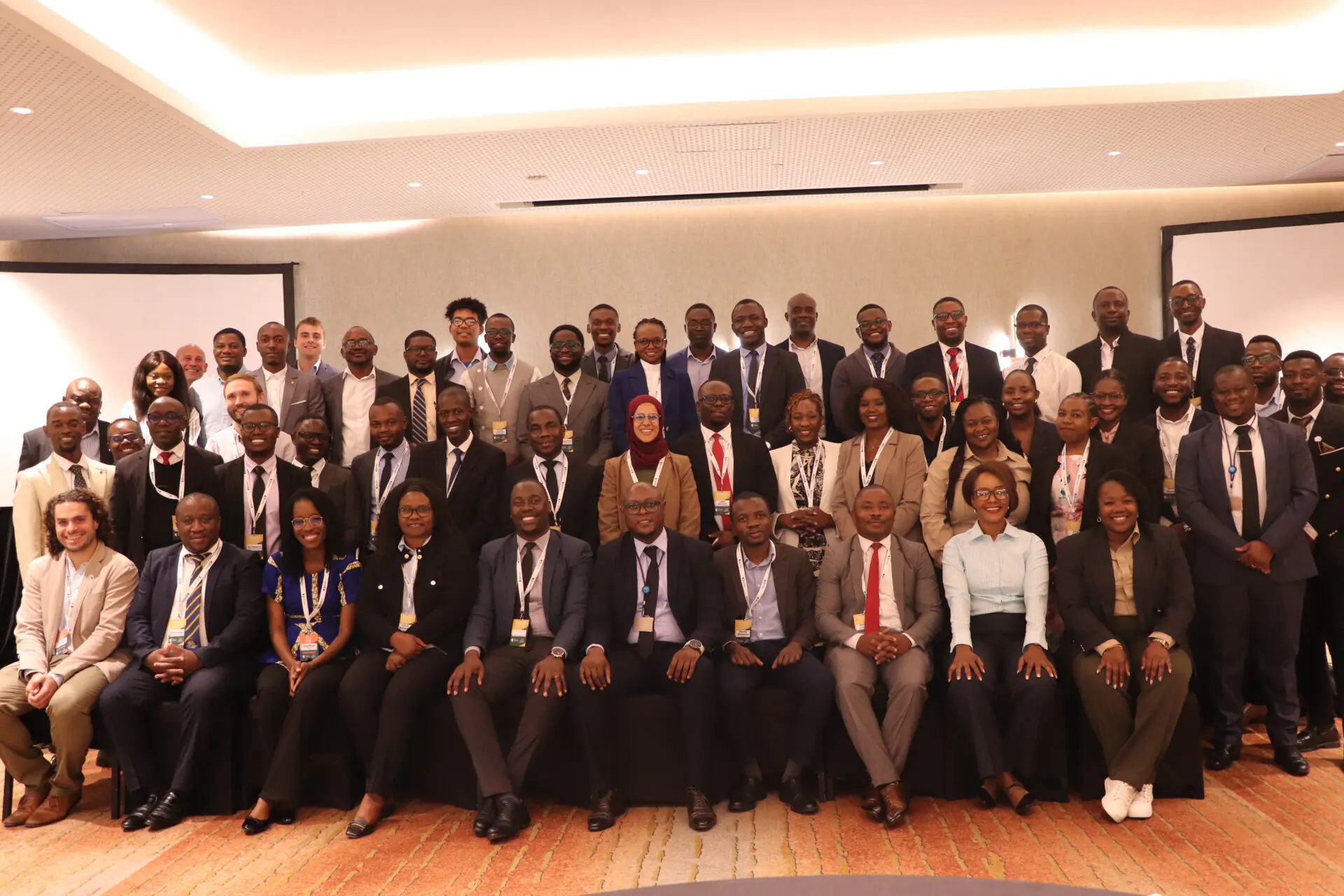 Group photo with all session participants